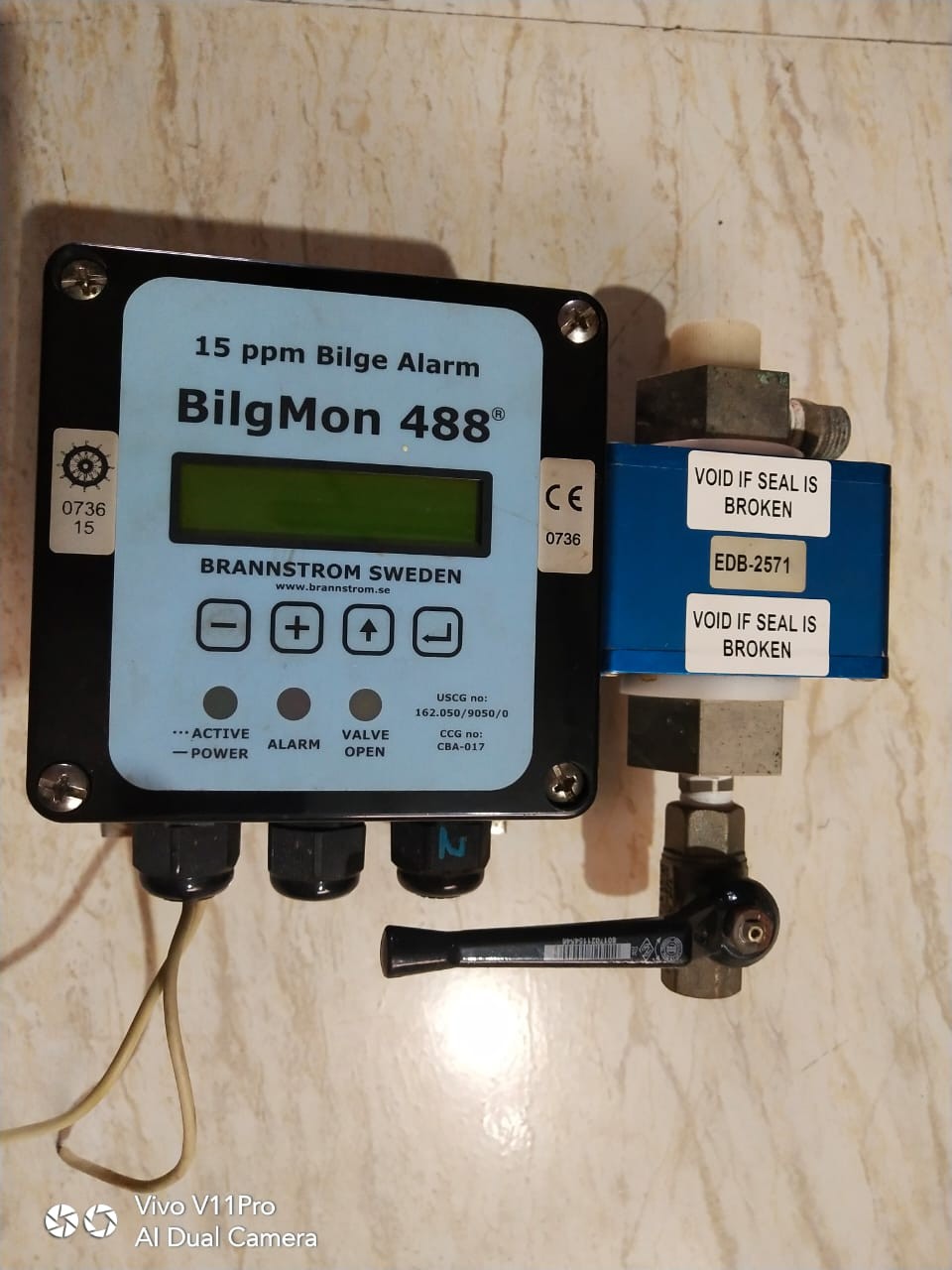 15 PPM Alarms -  BilgMon 488